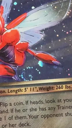 Dark Scizor 9/105 Pokemon Neo Destiny Swirl Holo Rare Card WOTC LP #9 - Image 2