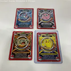 Lot of 8 VERY RARE Pokemon Battle Stadium Thinkchip Cards NO DUPES w/ Pikachu - Image 2