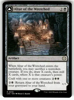 Altar of the Wretched 10 NM MTG LCC Magic - Image 1