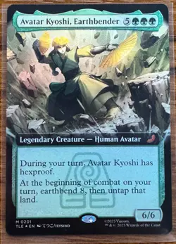 Avatar Kyoshi, Earthbender #201 · Avatar: The Last Airbender Eternal · Foil - Image 1