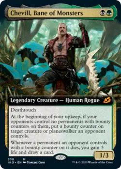 Mint/Near-Mint, English - 1 x MTG Chevill, Bane of Monsters - Extended Art Ikori - Image 1