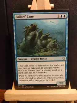 Sailors' Bane - Baldur's Gate Commander (CLB) - Uncommon - NM (see pics) MTG - Image 1