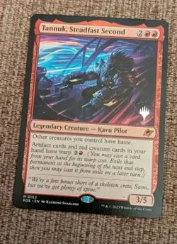 Tannuk, Steadfast Second - MTG- Edge of Eternities - Mythic Rare - Promo - NM - Image 1