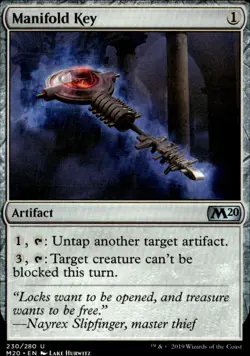 Core Set 2020 #230 Manifold Key - Image 1