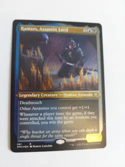 Ramses, Assassin Lord (Foil Etched) Commander: Dominaria United Foil - Image 1