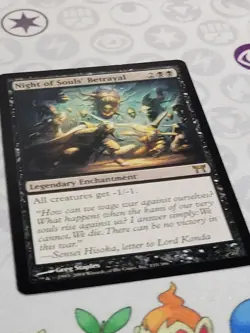 C3666 MAGIC MTG CHAMPIONS OF KAMIGAWA NIGHT OF SOUL'S BETRAYAL #133 LP RARE - Image 2