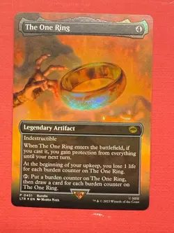 Mtg LTR- The One Ring - Foil -NM - Image 1