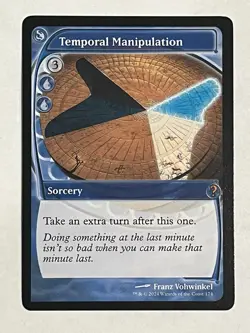 Temporal Manipulation NM Mystery Booster 2 MTG - Image 1