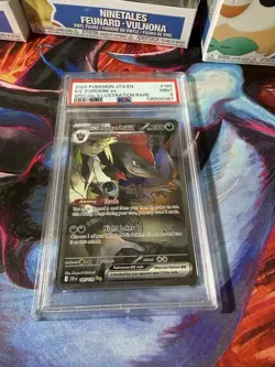 2025 POKEMON JTG EN-JOURNEY TOGETHER #185 N'S ZOROARK EX PSA 9 - Image 3