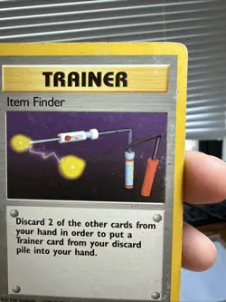 Pokemon TCG Item Finder Base Set Unlimited Rare Card 74/102 - Image 4