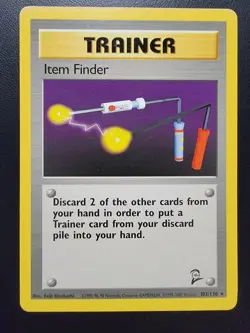 Item Finder 103/130 Base Set 2 Regular pokemon - Image 1