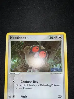 Pokemon - Hoothoot 59/115 Stamped - Ex Unseen Forces - Holo Reverse ENG - Image 2