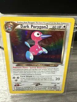 Pokemon TCG Dark Porygon2 Neo Destiny Holo Card 8/105 LP - Image 1