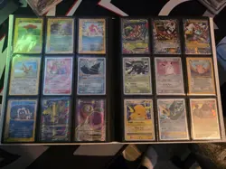 Pokemon TCG Large Folder Full of Cards Vintage Various Sets Inc LV. X EX GX MEGA - Image 2