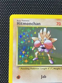 Hitmonchan - 7/102 (Base Set) Holo Rare - Pokemon TCG Base Set Holo Rare LP/NM - Image 2