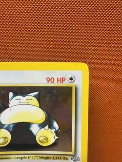 Pokemon Snorlax Jungle 1999 Unlimited Holo Card 11/64 HP 1431 - Image 3