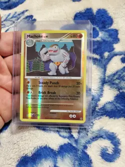 LP Machoke 41/100 Stormfront Reverse Holo Uncommon Pokemon - Image 1