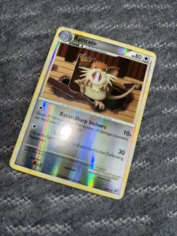 Pokemon Card Raticate Undaunted 34/90 EXCELLENT/NEAR MINT Reverse Holo Uncommon - Image 2