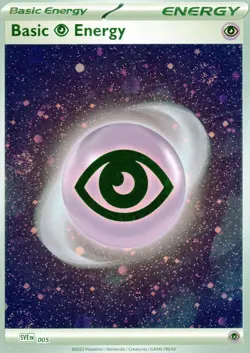 POKEMON TCG! SCARLET & VIOLET 151 COSMOS HOLO #005 "BASIC ENERGY" 4 Card Set!LP! - Image 1