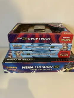 Pokemon TCG: Mega Lucario ex Figure Collection BUNDLE - Image 3
