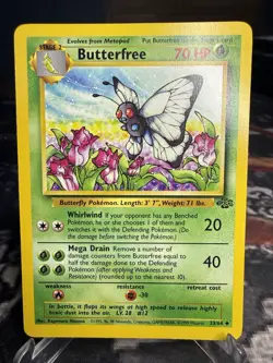 Butterfree Pokemon TCG Jungle 33/64 NM - Image 3