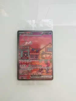 Mew ex SVP 053 Pokemon TCG Scarlet Violet 151 Black Star Promo Full Art SEALED - Image 1