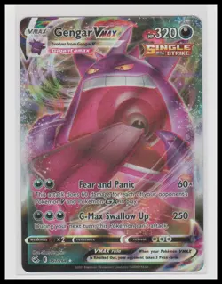 Pokemon SWSH08: Fusion Strike #157/264 Gengar VMAX - Image 1