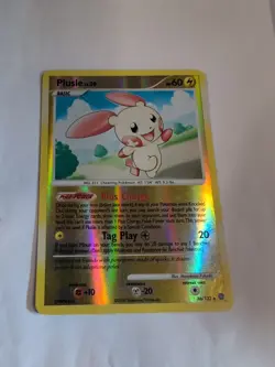 Pokemon Plusle 36/132 D&P Secret Wonders Reverse Holofoil Rare LP - Image 1