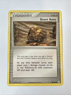 Desert Ruins 88/101 Hidden Legends Uncommon Pokemon Card - Image 1