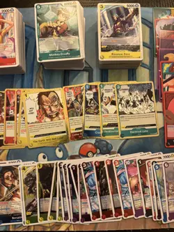 One Piece TCG Card Lot. 340 cards, C, UC, R & SR - Image 2