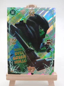 LEGO Ninjago - Ultra Evil Green Ninja #68 Series 1 LP Trading Card - Image 1