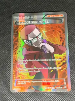Maxie's Hidden Ball Trick 158/160 - Primal Clash Pokemon Card - NM - Image 1