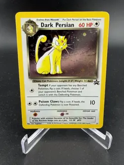Dark Persian Holo Rare Team Rocket 17/82 Vintage Pokemon Card Promo - Image 1