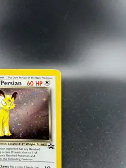 Dark Persian Holo Rare Team Rocket 17/82 Vintage Pokemon Card Promo - Image 3