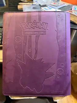 ULTRA PRO Pokemon Gengar Purple 9 Side-Loading Pocket Binder Holds 360 cards NEW - Image 2