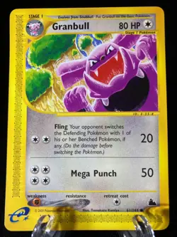 Granbull 61/144 Skyridge Common Pokemon TCG Card NM Never Played - Image 1