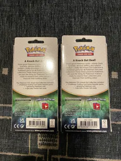 Pokemon Knock Out Collection Tyranitar, Shiftry, Vivillon Miscellaneous Cards - Image 2