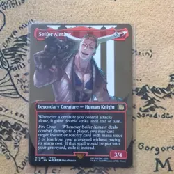 Magic the Gathering MTG Seifer Almasy x1 Rare Borderless Card NM/M - Image 1