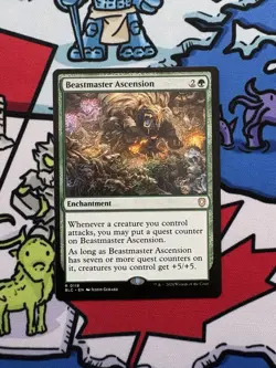 Beastmaster Ascension x1 Mtg Bloomburrow Commander - Image 1