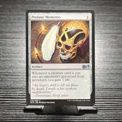 Profane Memento HP* Core Set 2015 M15 ENGLISH 226/269 mtg -UnltdCards - Image 1