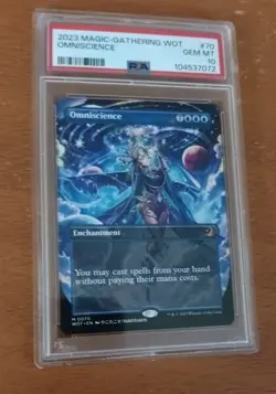 MTG Omniscience Anime - PSA 10 - WOT - Free Shipping - Image 1