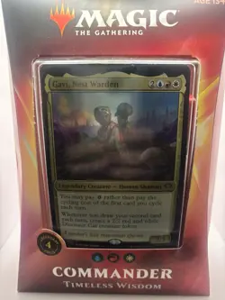 Magic the Gathering Commander 2020 Timeless Wisdom Sealed Deck - Image 1
