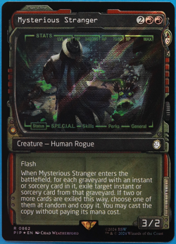 Mysterious Stranger (Showcase Surge 862) FOIL Fallout MINT (496635) ABUGames - Image 1