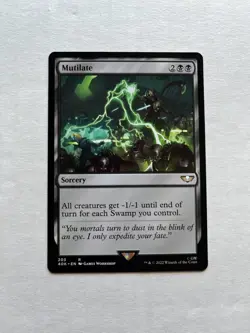 1x MUTILATE - Warhammer 40k - MTG - Magic the Gathering - Image 1