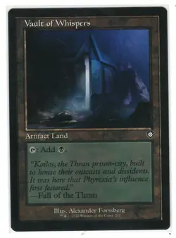 MTG Vault of Whispers Retro Frame Brothers War Magic The Gathering TCG - Image 1
