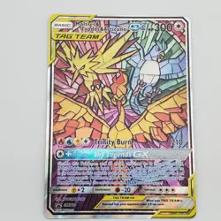 Pokemon TCG Moltres Zapdos Articuno GX SM210 Hidden Fates Promo - NM - Image 1