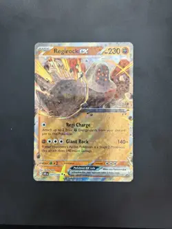 Regirock ex 101/182 Double Rare NM - Pokemon TCG: Destined Rivals 2025 - Image 1