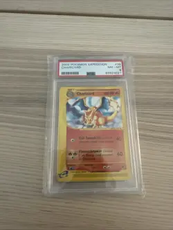 2002 POKEMON EXPEDITION #39 CHARIZARD PSA 8!! - Image 1