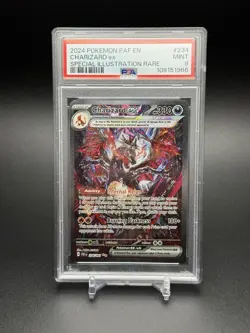 2024 Pokemon Scarlet & Violet Paldean Fates SIR Charizard EX #234 PSA 9 MINT - Image 1