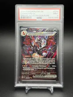 2024 Pokemon Scarlet & Violet Paldean Fates SIR Charizard EX #234 PSA 9 MINT - Image 2